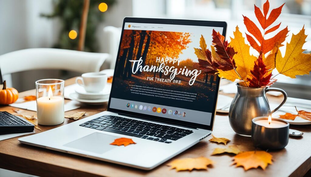 Thanksgiving email ideas