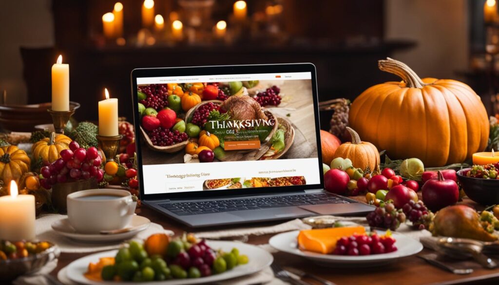 Thanksgiving email marketing
