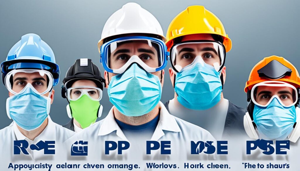 clear guidance on personal protective equipment (PPE)