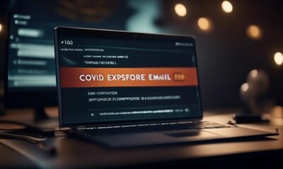 covid notification email template