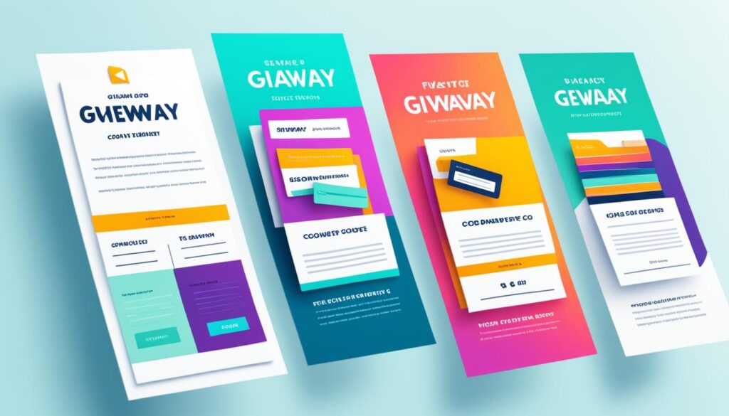 giveaway email template examples