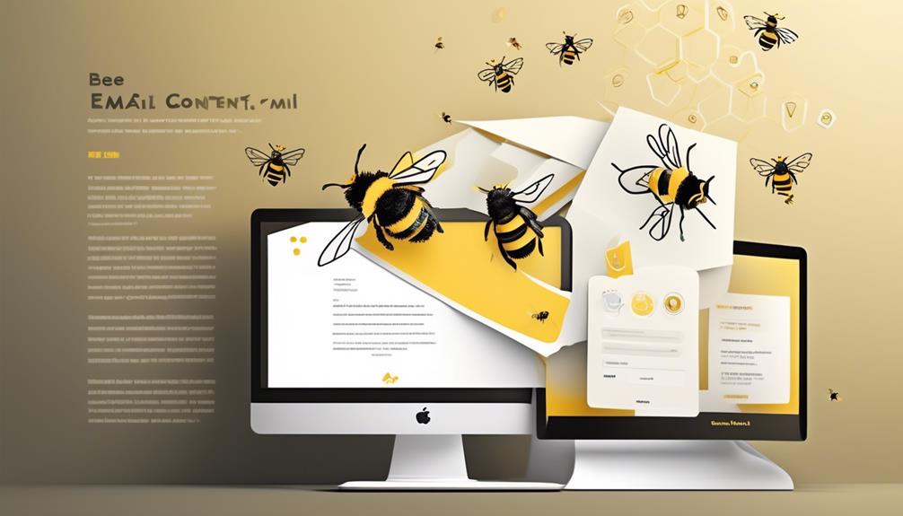 incorporating custom links in bee email design