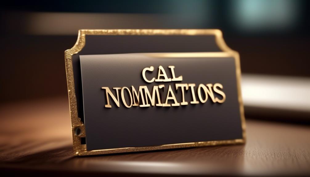 nominations email template request