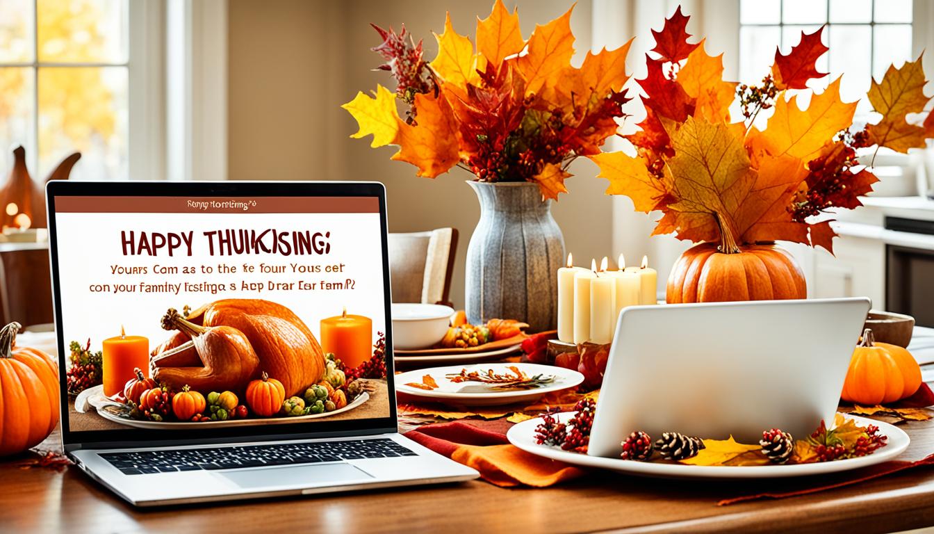 thanksgiving email template