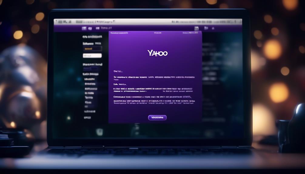 yahoo mail template creation