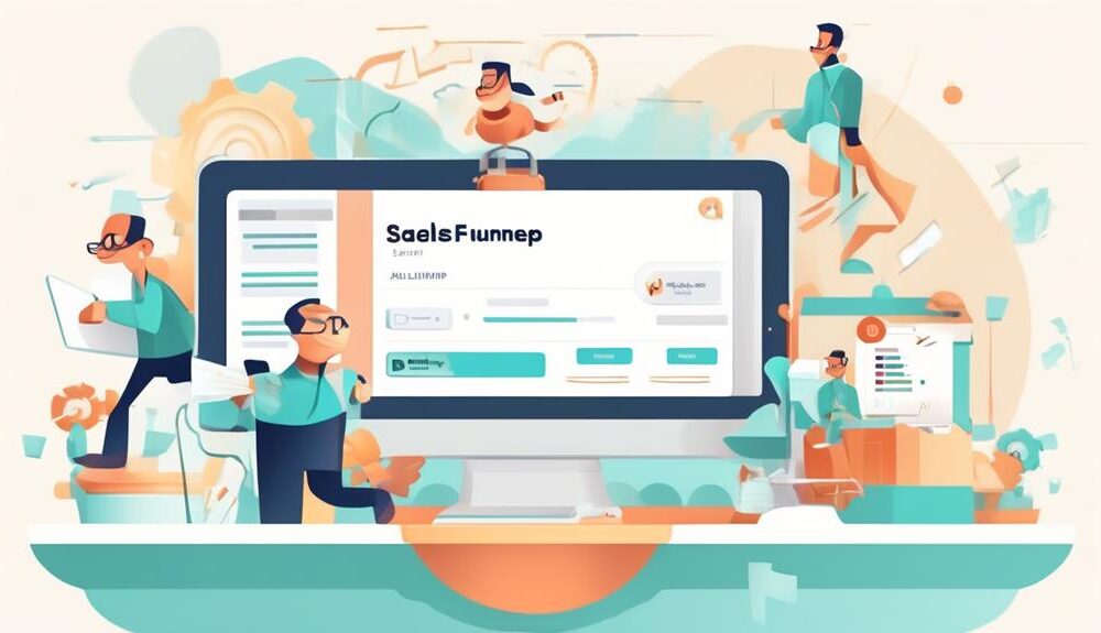 creating sales funnel with mailchimp