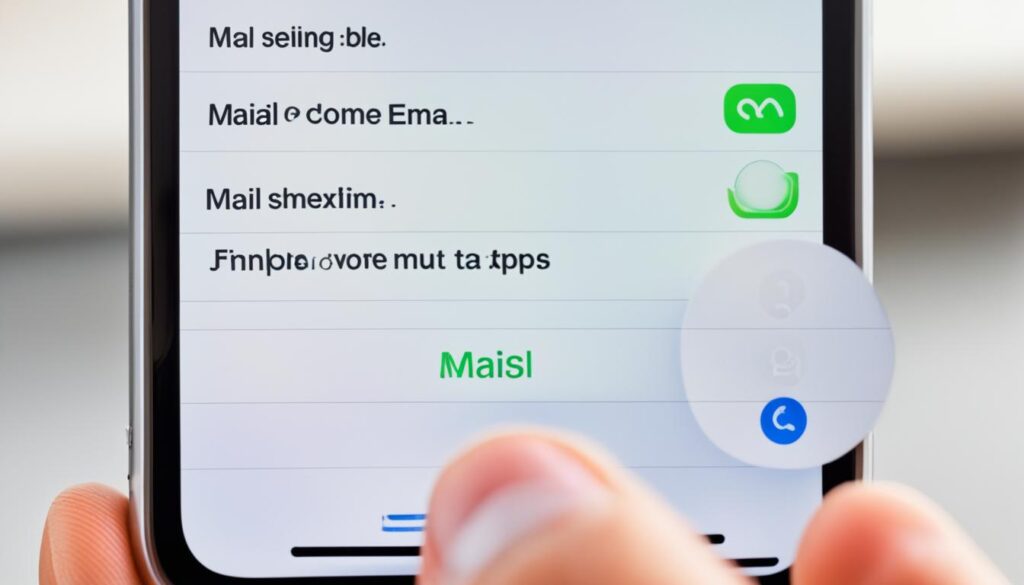 how to change email on iPhone