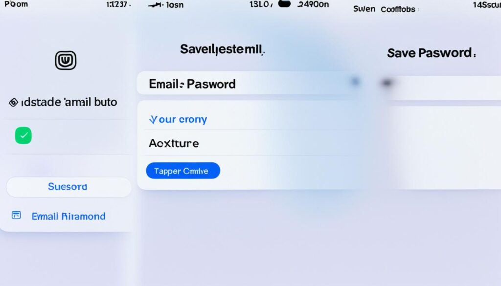 updating email password on iPhone