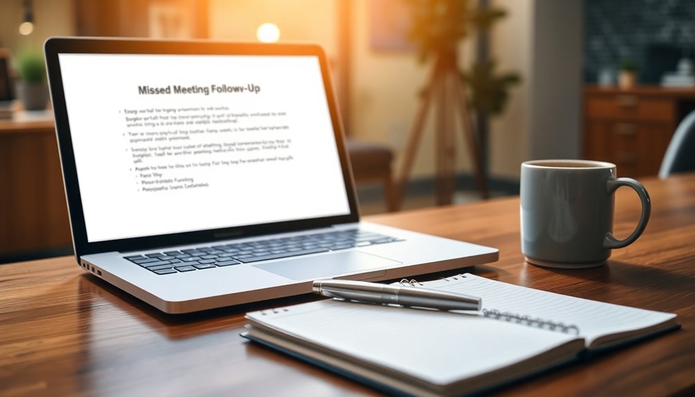 Missed Meeting Email Template for Professional Follow-Ups! 3 beginning of the text