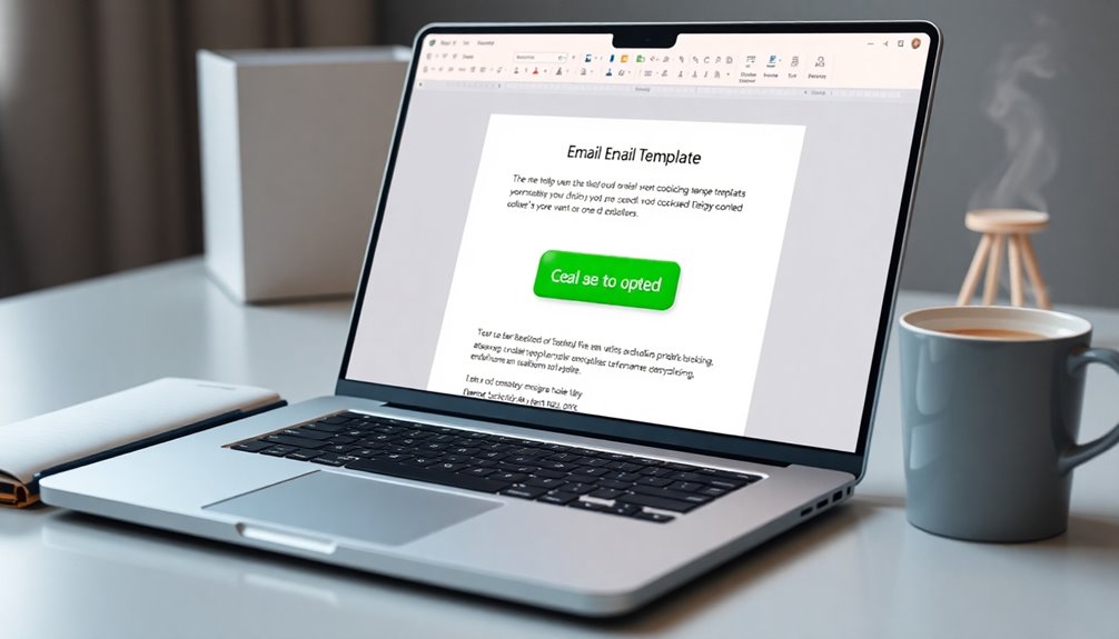 Email Template Microsoft Word for Effortless Customization! 5 engaging user interaction element