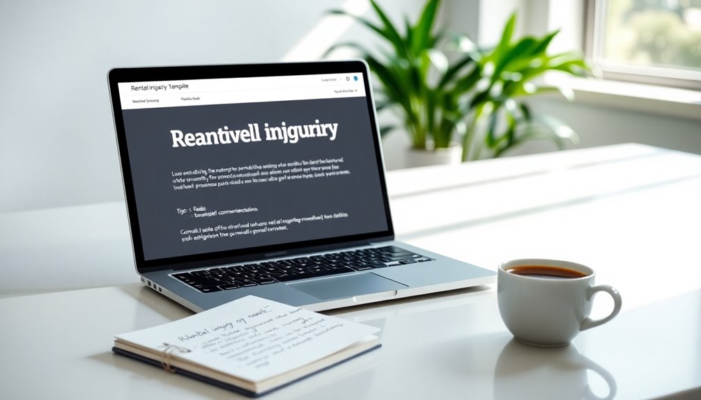 Rental Inquiry Email Template That Gets Fast Replies! 7 maximize your impact effectively