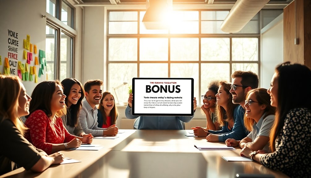 motivational bonus email template