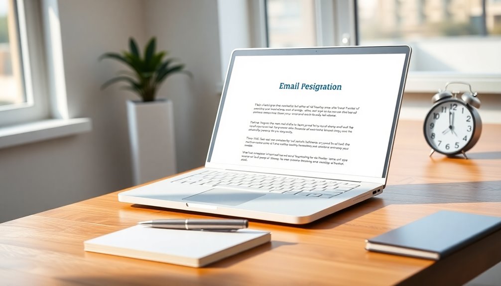 resignation email writing guide