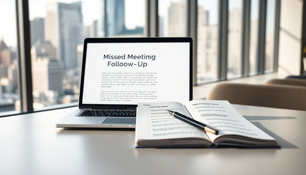 Missed Meeting Email Template for Professional Follow-Ups! 5 summary of meeting insights