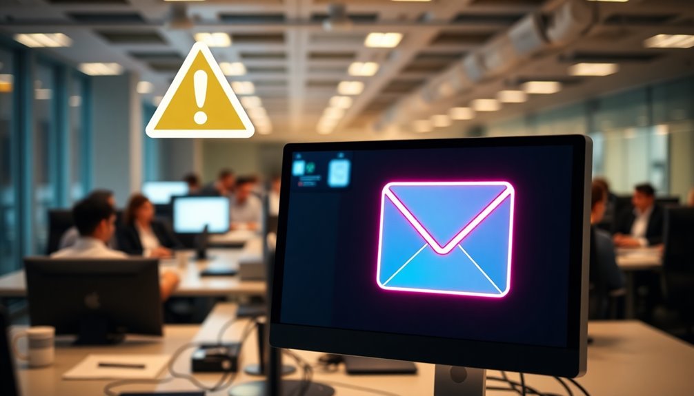 Phishing Email Warning Template for Employees to Stay Alert! 5 take immediate action now