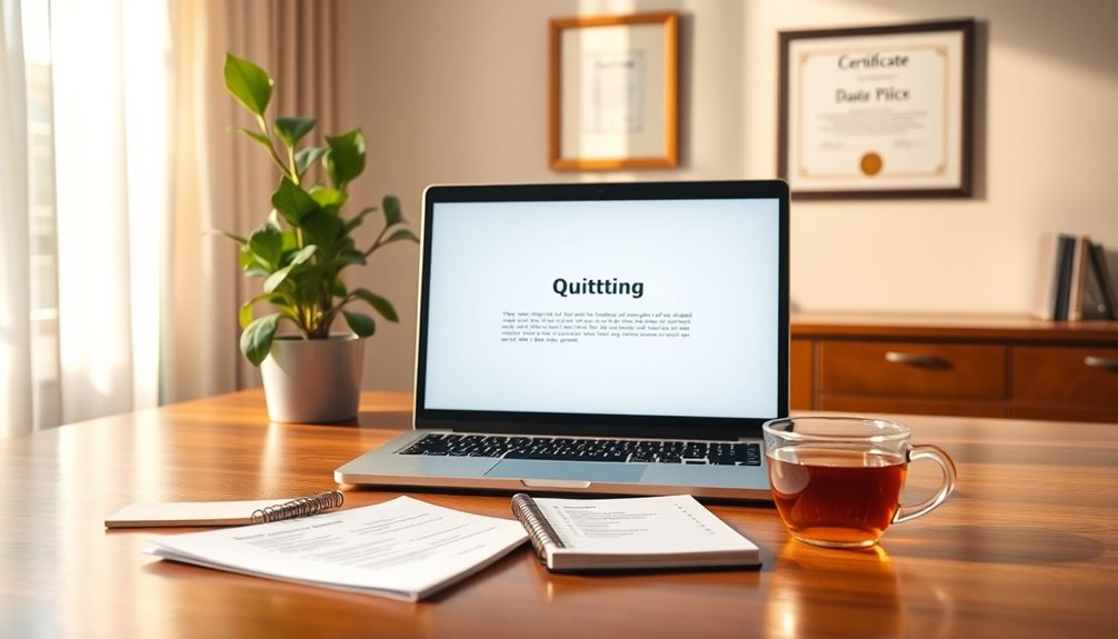 How to Write a Quitting Email That Leaves a Positive Impression! 4 upholds professional image consistently