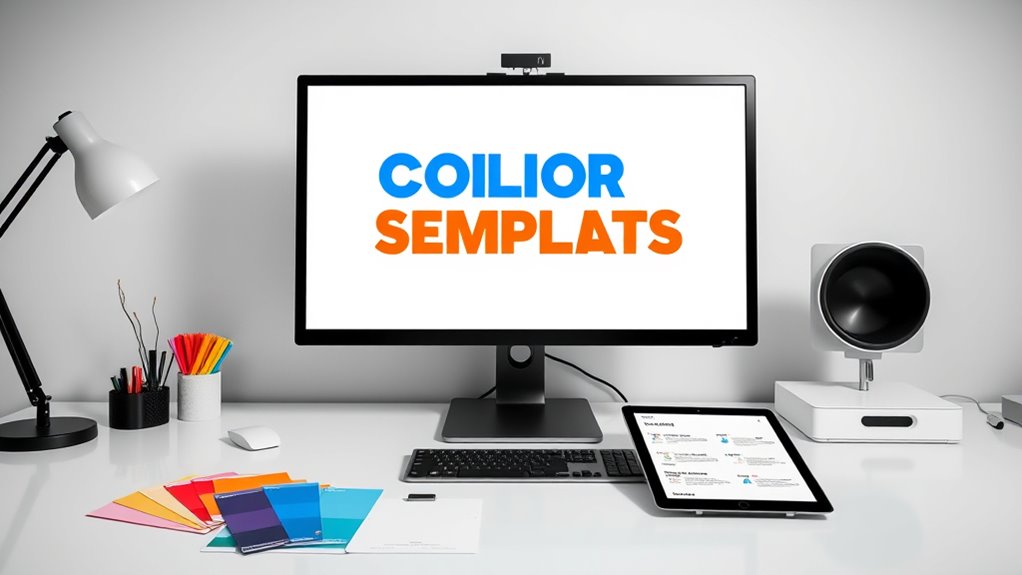 50 Free Templates Every Email Marketer Should Bookmark 43 bold colors and fonts