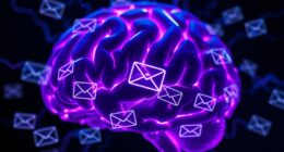 brain reacts to email