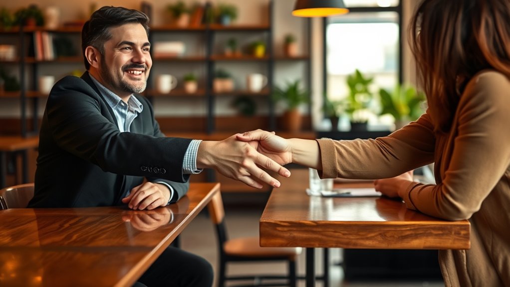 build trust through service