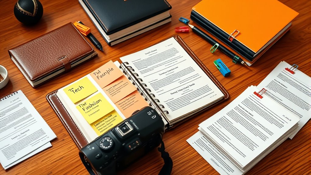 organize and update swipe files