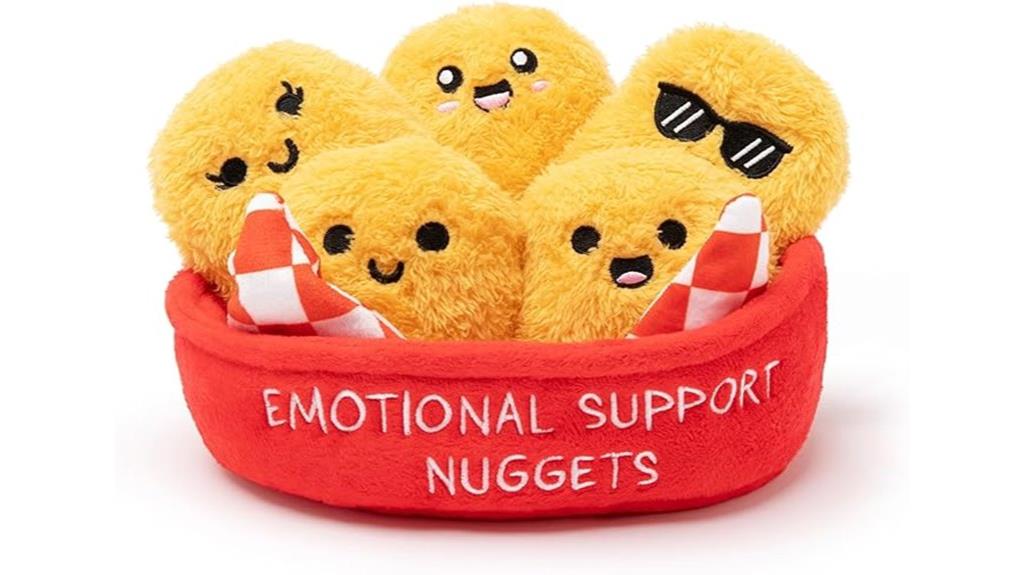 5 Best Funny Gag Gifts for Adults That Will Make Everyone Laugh Out Loud 6 chicken nuggets plush pack