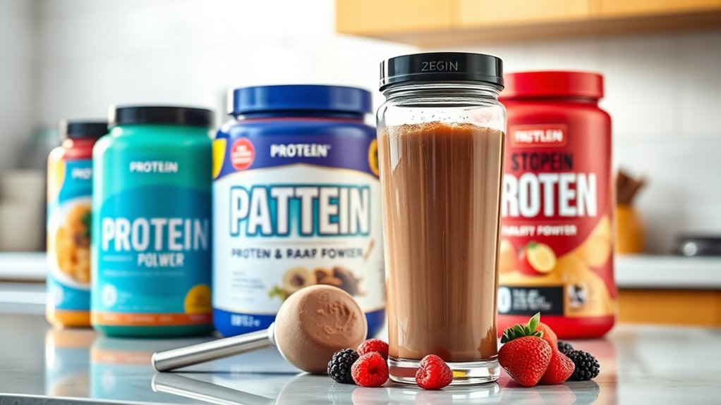 choose high quality low sugar protein