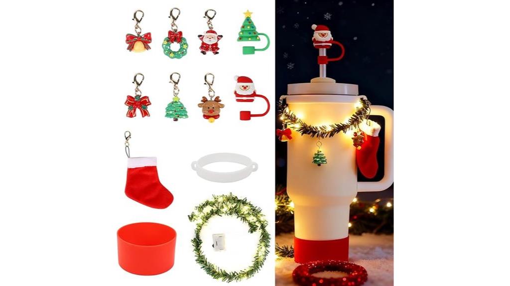 5 Best Stanley Tumbler Accessories to Elevate Your Hydration Game 4 christmas cup accessories set