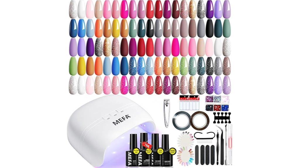 10 Best Gel Nail Kits for Beginners to Achieve Salon-Quality Nails at Home 8 complete 32 color gel kit