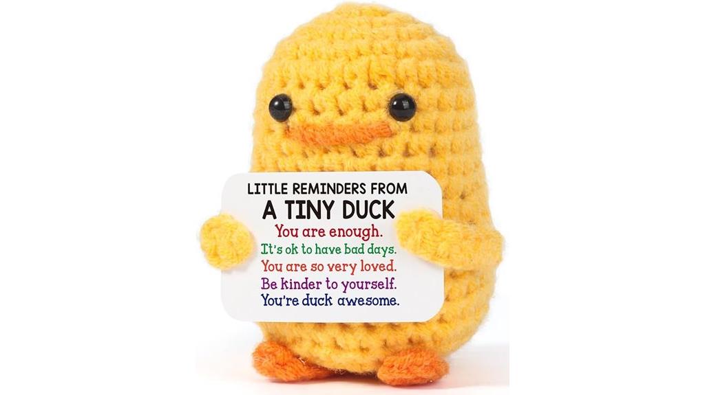 10 Best Stocking Stuffers for College Students That Will Make Their Holidays Extra Special 12 crochet duck for support