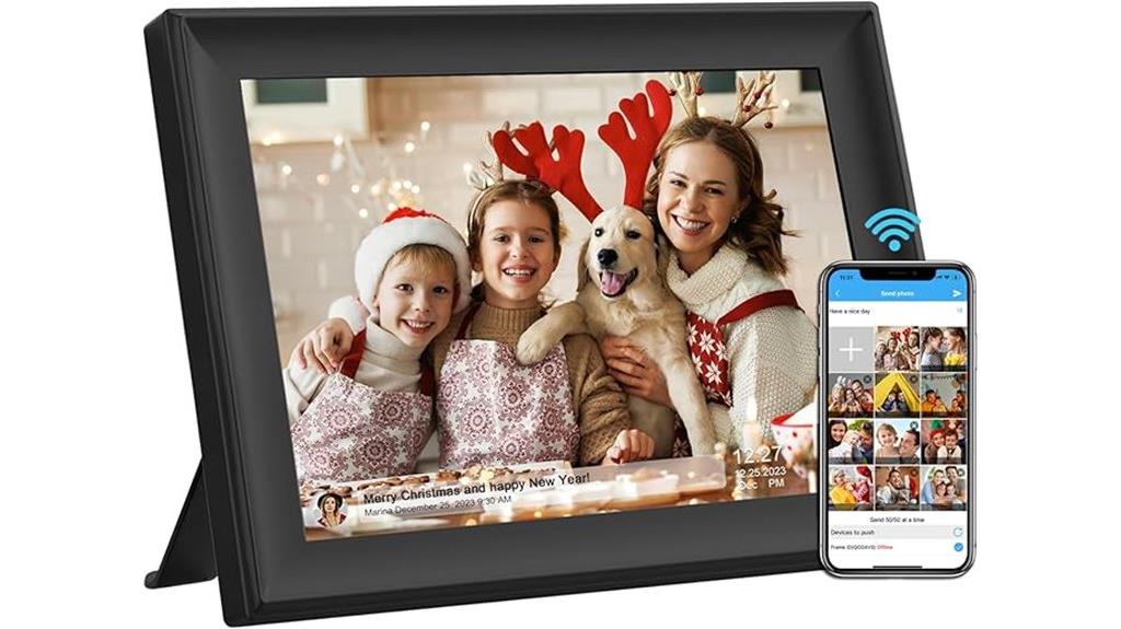 digital picture frame touch