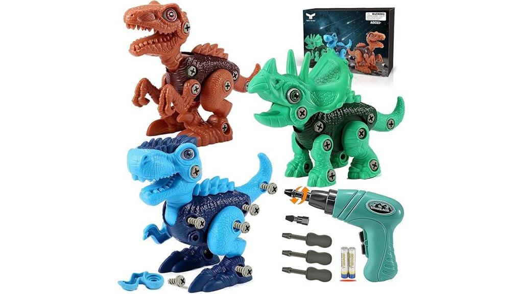 electric drill dinosaur toys