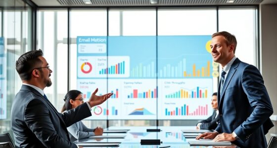 email roi in boardroom