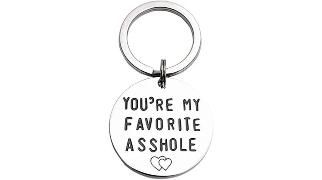3 Best Gifts for Your Boyfriend in 2025 That Will Make Him Smile 3 favorite asshole keychain