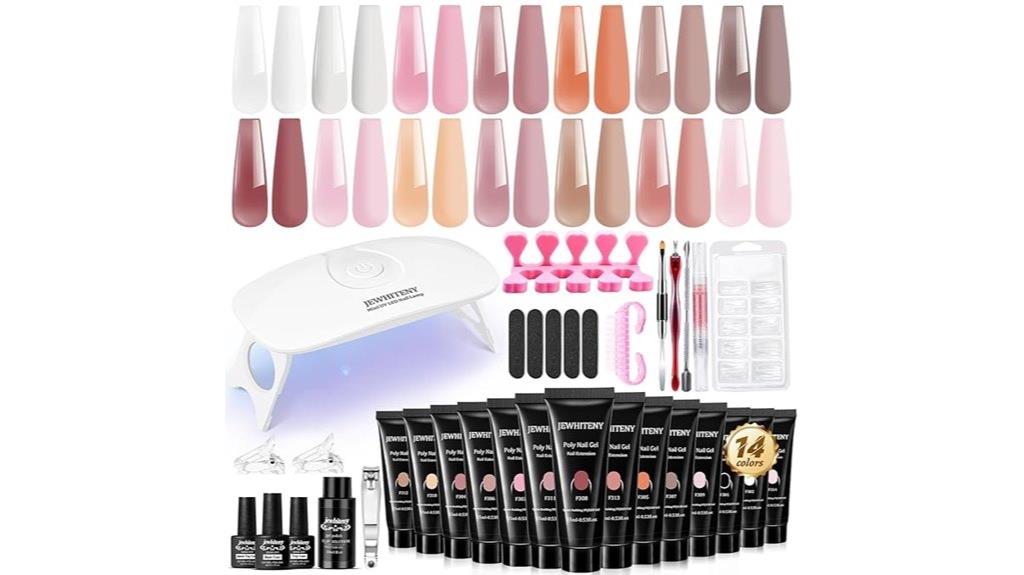 10 Best Gel Nail Kits for Beginners to Achieve Salon-Quality Nails at Home 10 jewish white poly extension