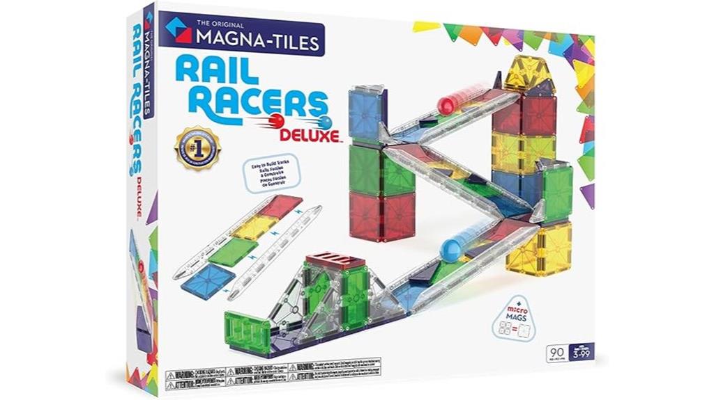 The 5 Best Magnetic Tiles for Kids in 2025: Magna-Tiles Vs Connetix Compared 5 magnetic rail race set