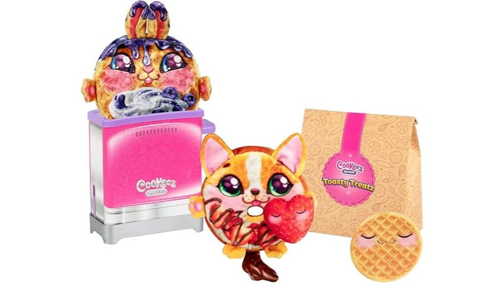 5 Best Cookeez Makery Ovens That Make Baking Easy and Fun 4 plush toasty treats pack