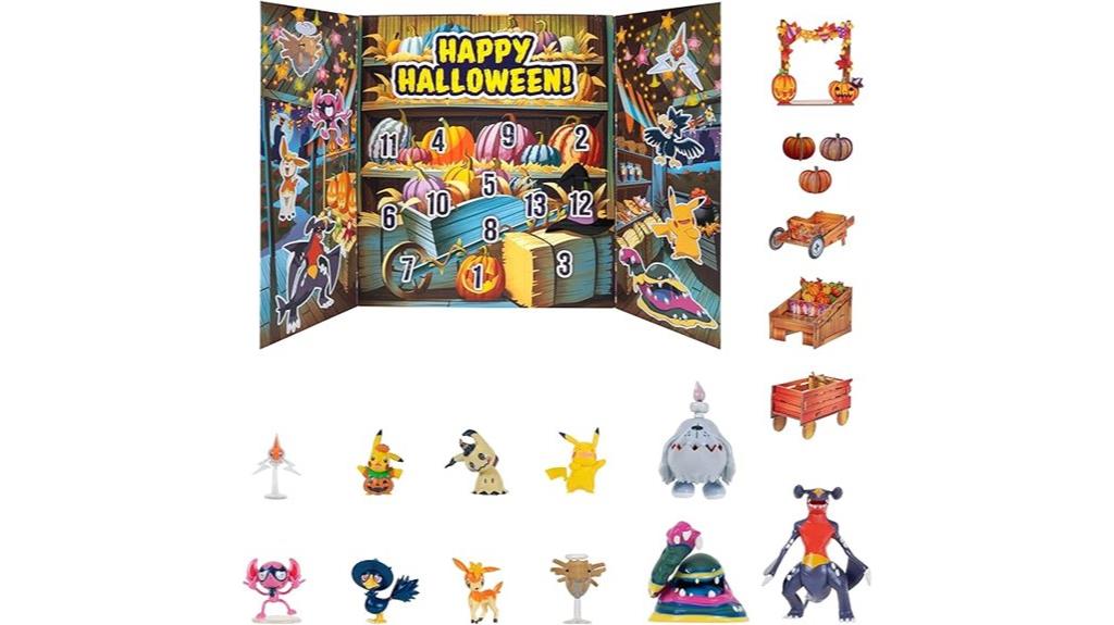 pokemon halloween calendar
