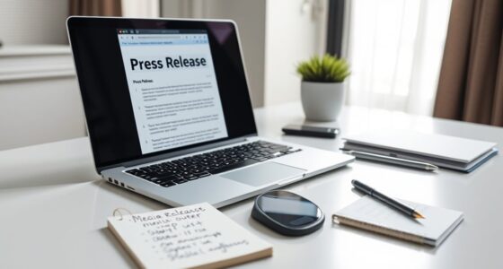 press release email tips