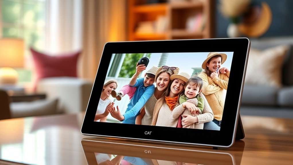 top email enabled digital frames