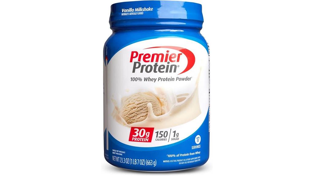 vanilla protein powder shaker