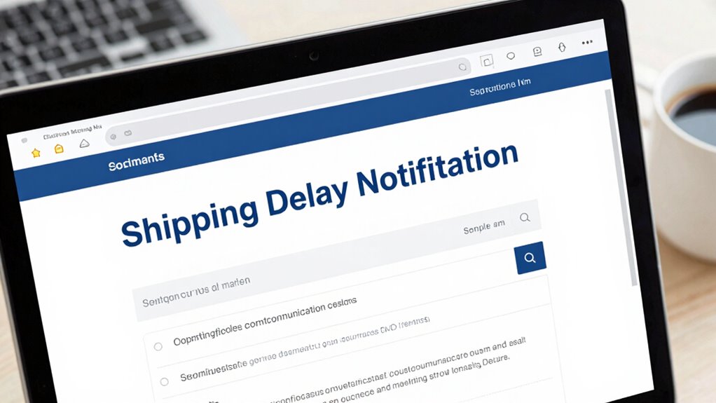The Shipping Delay Email Template That Prevents Refund Requests 4 clear friendly delay communication