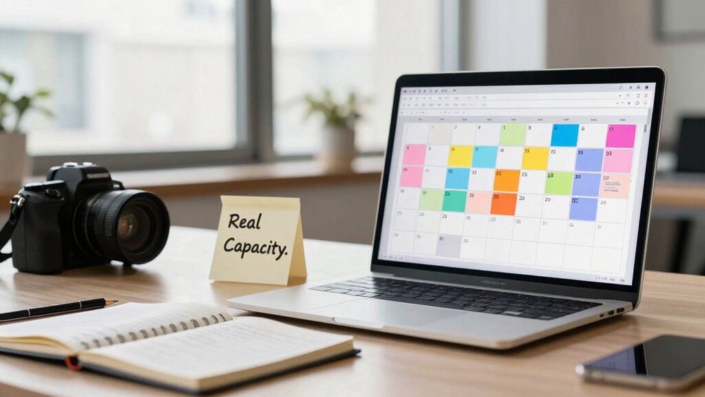 communicate capacity and boundaries