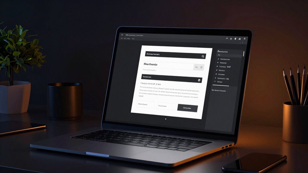 dark mode disrupts email readability