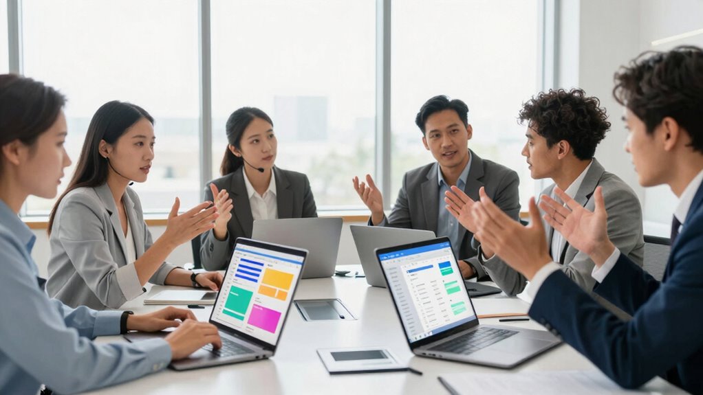 evaluate cross team communication