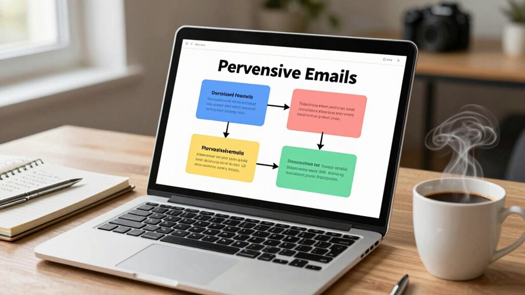 four key persuasive email components