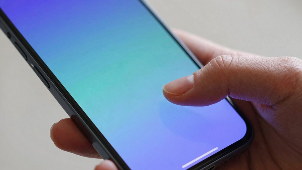 identify thumb resting zones