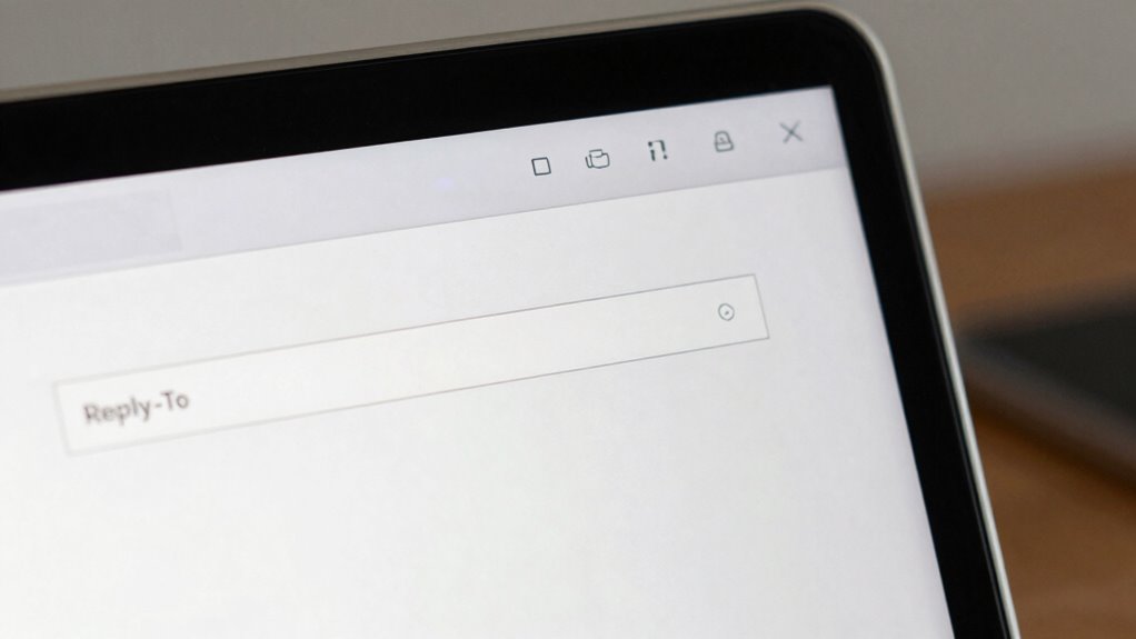 managing email reply addresses