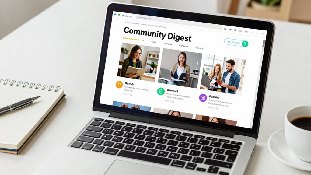 The Community Digest Email Template That Makes Subscribers Feel Included 7 organized clear content structure