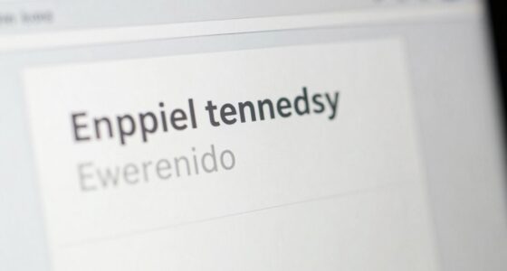 poor color contrast choices