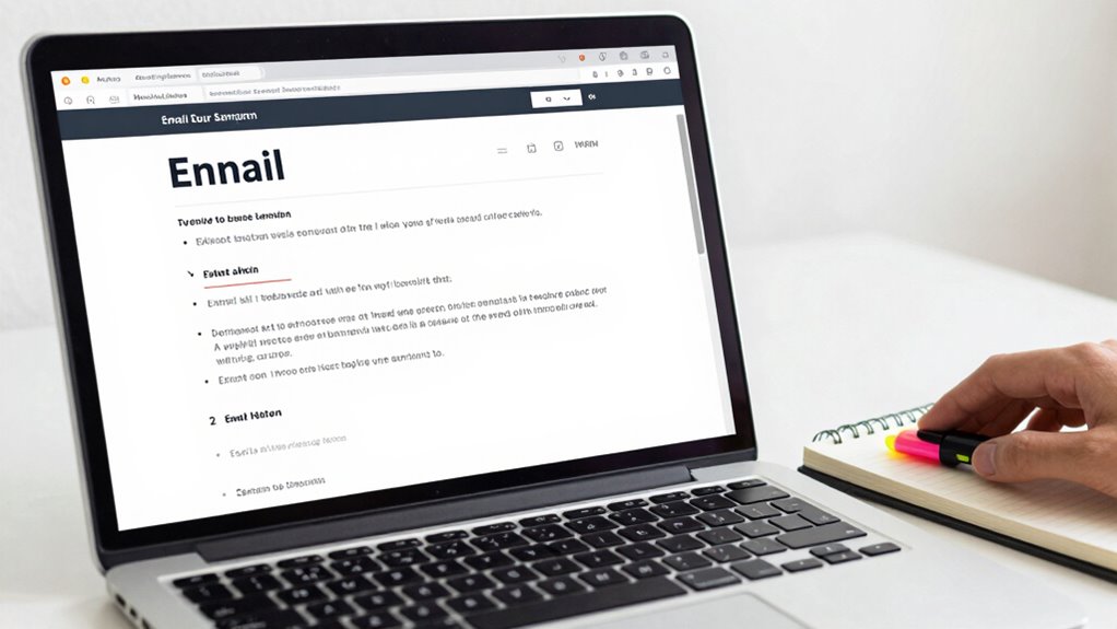 prioritize readable visual emails